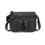 Guarantee 100% Genuine Leather Women's Messenger Vintage Shoulder Bag Female Cross-body Sof Casual Shopping Bags MM23