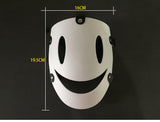 High Rise Invasion Cosplay Mask Tenkuu Shinpan White Resin Masks Japanese Anime High-Rise Invasion Cosplay Props PVC Masks