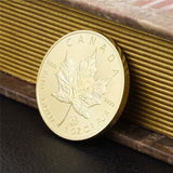 Canada Gold Challenge Coins Maple Leaf Commonwealth Queen Coin Commemorative Collect Gift Token Art Souvenir