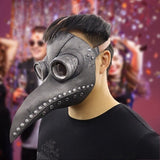 Halloween Plague Doctor Masks PU Leather Medieval Steampunk Mask For Face Bird Beak Mask Halloween Cosplay Prop Discount