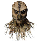 Halloween Scarecrow Head Cover With Gloves And Hat Halloween Costume Headgear For Masquerade Party Cosplay Scary Scarecrow Mask