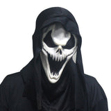 Halloween funny death horror skull mask screaming ghost mask in stock