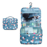Hanging Travel Cosmetic Bag Women Zipper Make Up Bag Polyester High Capacity Makeup Case handbag Organizer Storage Wash Bath Bag