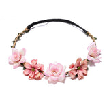 Headband Garland Floral Crown Bride Flower Flower Head Band for Beatuiful Girls Crown Hair Accessories Party Stylish
