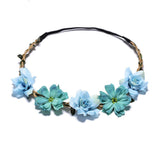 Headband Garland Floral Crown Bride Flower Flower Head Band for Beatuiful Girls Crown Hair Accessories Party Stylish