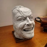 Here's Johnny Sculpture of The Shining Resin Desktop Ornament Bookend Library 85DA
