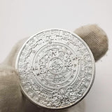 2021 New Year Gifts Mexican Mayan 1oz 999 Fine Silver Coin Maya Aztec Calendar Prophecy Culture Christmas Coins Souvenirs