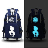 High Quality Dragon Ball Son Goku Luminous Printing Laptop Backpack Mochila Backpacks for Teenage Girls Canvas Scho bags