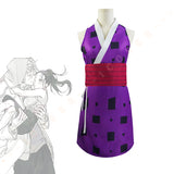 Hinatsuru Tengen Cosplay Costume Purple Skirt Set Anime Demon Slayer Kimetsu No Yaiba Season 2 Hina Japanese Kimono Women Party