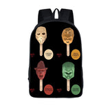 Horrible Nightmare Jason Freddy Backpack For Teenage Children Scho Bags Boys Girls Bagpack Scho Backpacks Kids Bag