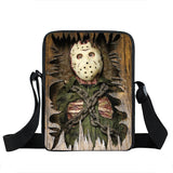 Horrible Nightmare Mini Messenger Bag Chucky Jason Freddy Scho Bag For Children Freedy VS Jason Shoulder Bags Teenage Handbag
