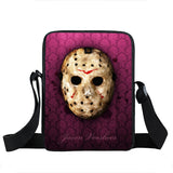 Horrible Nightmare Mini Messenger Bag Chucky Jason Freddy Scho Bag For Children Freedy VS Jason Shoulder Bags Teenage Handbag