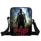Horrible Nightmare Mini Messenger Bag Chucky Jason Freddy Shoulder Bag For Young Men Freedy VS Jason Teenage Crossbody Bags