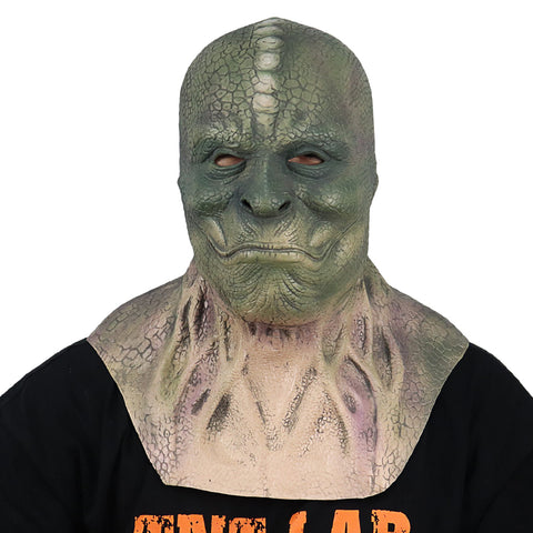 Horror Halloween Costumes Reptilian Elite Alien Lizard Man mask