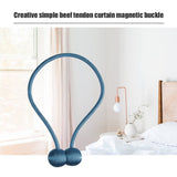 1Pc Magnetic Curtain Tieback  Holder Hook Buckle Clip Curtain Tieback Polyester Decorative Home Accessorie