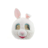 Easter Fold Ear Bunny Mascot Accessore Headgear Cartoon Rabbit Head Cosplay Halloween Dress Up Party Mask Mascot Head