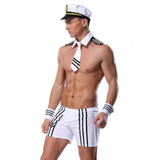 Sexy Men Costume Navy Sailor Cosplay Male Role Play Shorts Sailor Club Party Exotic Sexy Costume Clubwear for Adult Men