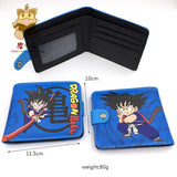 Ho new colorful anime fans wallets studen walle dragon ball Z printing high quality gif walle for friend P080
