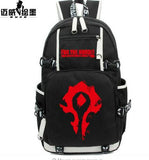 Hot-selling NEW 2017 schoolbag World Warcraf Horde symb bag styles between male and female students Backpack