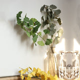 Ins Fall Decor Ginkgo leaf Home garden Christmas DIY silk artificial leaves decoration photography supplies
