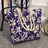 2018 Brand Women Shoulder Handbags Shopping Bag Beach Handbag New Fashion High Quality Womens Canvas Bags Beach Bag