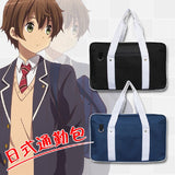 Japanese JK College Student Bags School Bag Commuter Bag Briefcase Love Live Anime Cospaly Costume Accessories Message Bag