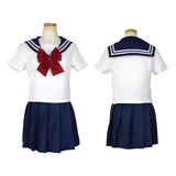 Japanese School Uniforms JK Uniform Dresses Sailor Suit Skirt Preppy Style Full Set Anime Cosplay Costume