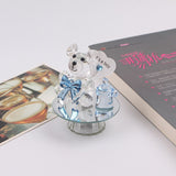 K5 Crystal Bear Nipple Baptism Baby Shower Souvenirs Party Christening Giveaway Gift Wedding Favors and Gifts For Guest 10PCS
