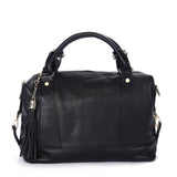 Luxury women leather handbags genuine leather bag designer brand bag female shoulder bags ladies tassel handbag