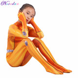 Kids Girls Totally Spies Cosplay Costume Zentai Suit Bodysuit Hero Jumpsuit Cosplay Halloween Child Kids Girls Party Costume