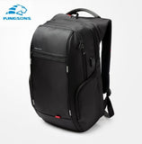Brand External USB Charge Computer Bag Anti-thef Notebook Backpack 15/17 inch Waterproof Laptop Backpack for Men