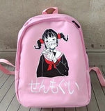 Korean And Japanese Style Cute Girls Canvas Backpacks Studen Scho Bags Travel Casual Rucksacks Candy Color Shoulder Bags