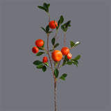 Kumquat Flower Arrangement Props Home Wedding Decoration Artificial Flowers Photography Tools Emulat Plant Holiday Party Gifts