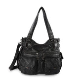 New Women shoulder crossbody bag female casual large totes high quality PU leather ladies hobo messenger bag