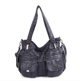 New Women shoulder crossbody bag female casual large totes high quality PU leather ladies hobo messenger bag