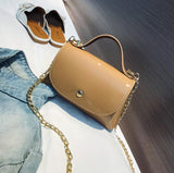 Chain Mini Small Bag Paten Leather Handbag Crossbody Shoulder Bags for Women 2018 Lady Brand Designer Party Clutch Purse