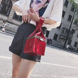 Women Vintage PU Leather Mini Bucke Bag Female Small Wristlets Handbag Summer Beach Tote Bag Girls Cellphone Bag