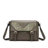 women shoulder crossbody bag female messenger bags high quality ladies bags satchels serpentine prints retro handbags