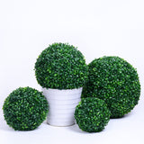 Large Artificial Plants Plastic Boxwood Balls Eucalyptus Balls Milan Grass Ball Wedding Party Home Outdoor Decoration Bonsai