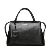 Luxury Boston Handbags 2018 Women Solid Vintage Retro Black Shoulder Bags Retro Casual Messenger Crossbody Bolsa