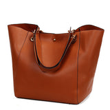 Leather Handbags Big Women Bag High Quality Female Shoulder Bags Brand Fashion Casual Tote Shoulder Bag Ladies Large Bolsos