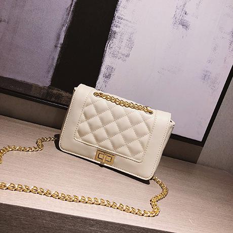 Leather Quilted Bag Women Crossbody Shoulder Bags Lady Designer Brand Women Messenger Bags Small Girl Balck White Yellow