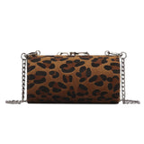Leopard Bags for Women 2018 Solid Messenger Bag Chain Handbag Luxury Handbags Women Bags Designer Sexy Shoulder Bag Sac A Main