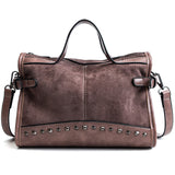 Leopard Plush Ladies Large Tote Bag 2018 New High Quality PU Leather Women's Designer Handbag Portable Shoulder Messenger Bags