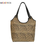 Leopard Prin Tote PU Leather Handbag Ladies Top-handle Bag 2018 Shoulder Bag Women Bolsos Mujer