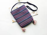 Handmade Fabric Shoulder Bag Female Fringe Ethnic Tribal Aztec Gypsy Bohemian Boho Chic Sof Scho Crossbody Bag