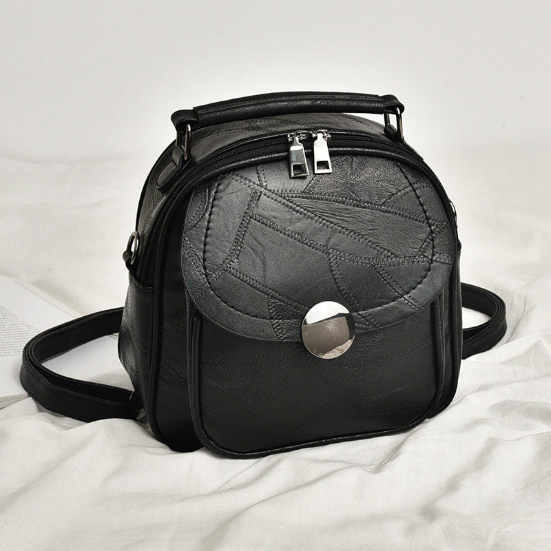 Vintage Backpack Female Scho Bags Fashion Mini Backpacks Multifunction Backpack Women Leather Shoulder Bags Mochila 2018