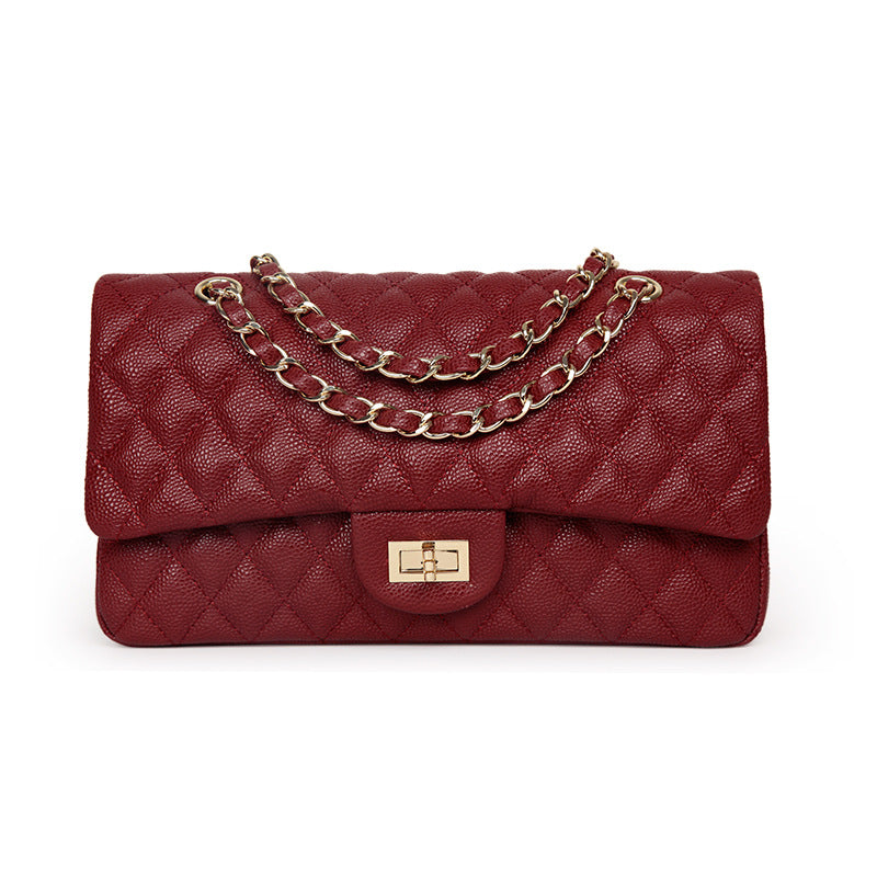 Luxury Branded Leather Handbags Women Bags Designer Classic Jumbo Fla Bag Lady Shoulder Bag
