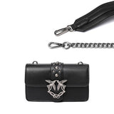 Luxury Designer Lady Swallow Lock Messenger Bags Famous Brand Women Spli Leather Handbags Shoulder Bag Party Clutch Bacchus Bag