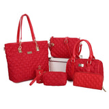 Luxury Handbags Women Bags Designer 6pcs Crossbody Bags for Women Nylon Shoulder Bag Se Ladies Patchwork Composite Bag